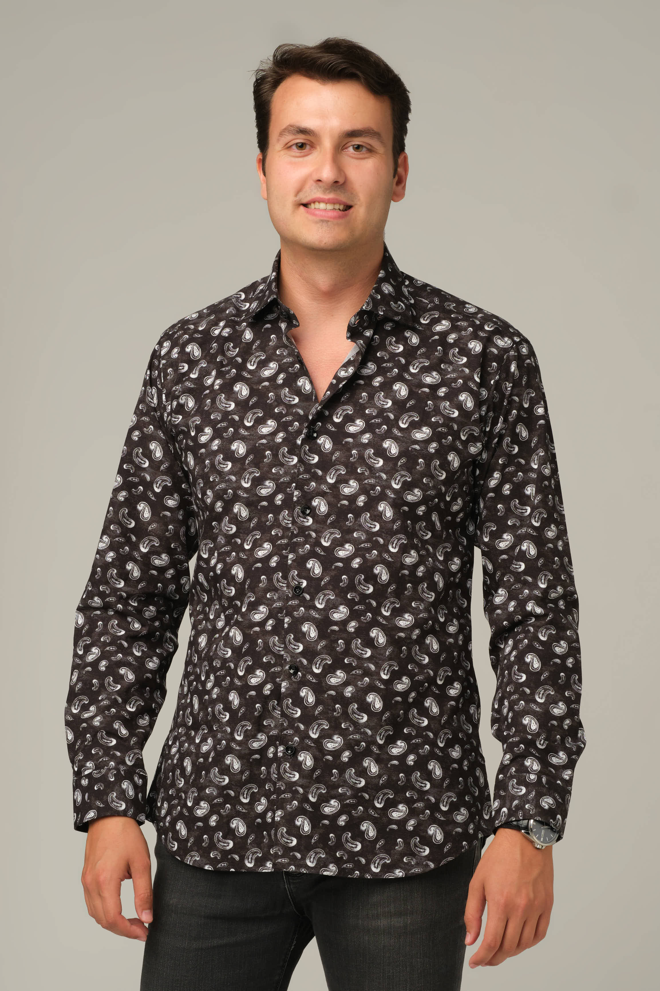 Midnight Paisley Signature Shirt