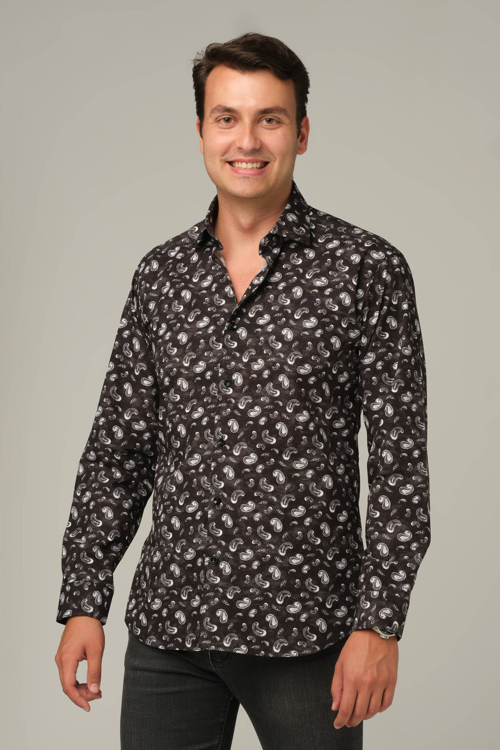 Midnight Paisley Signature Shirt
