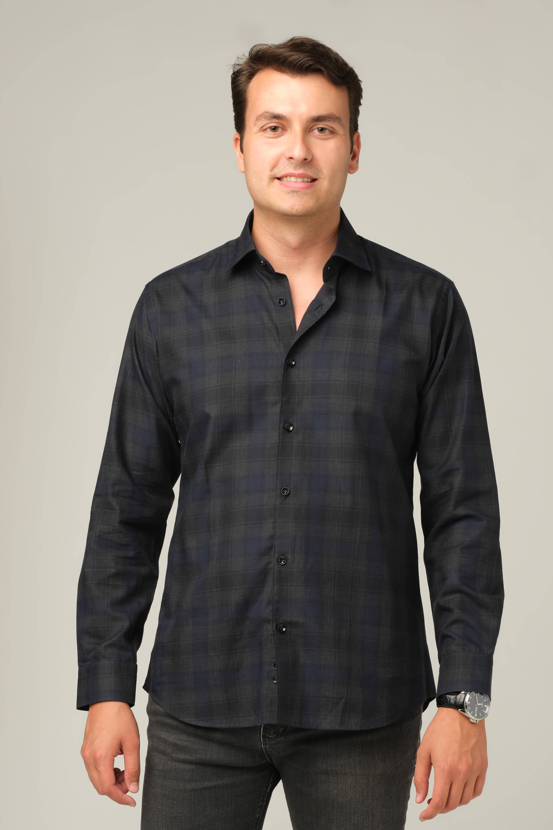 Midnight Plaid Signature Shirt