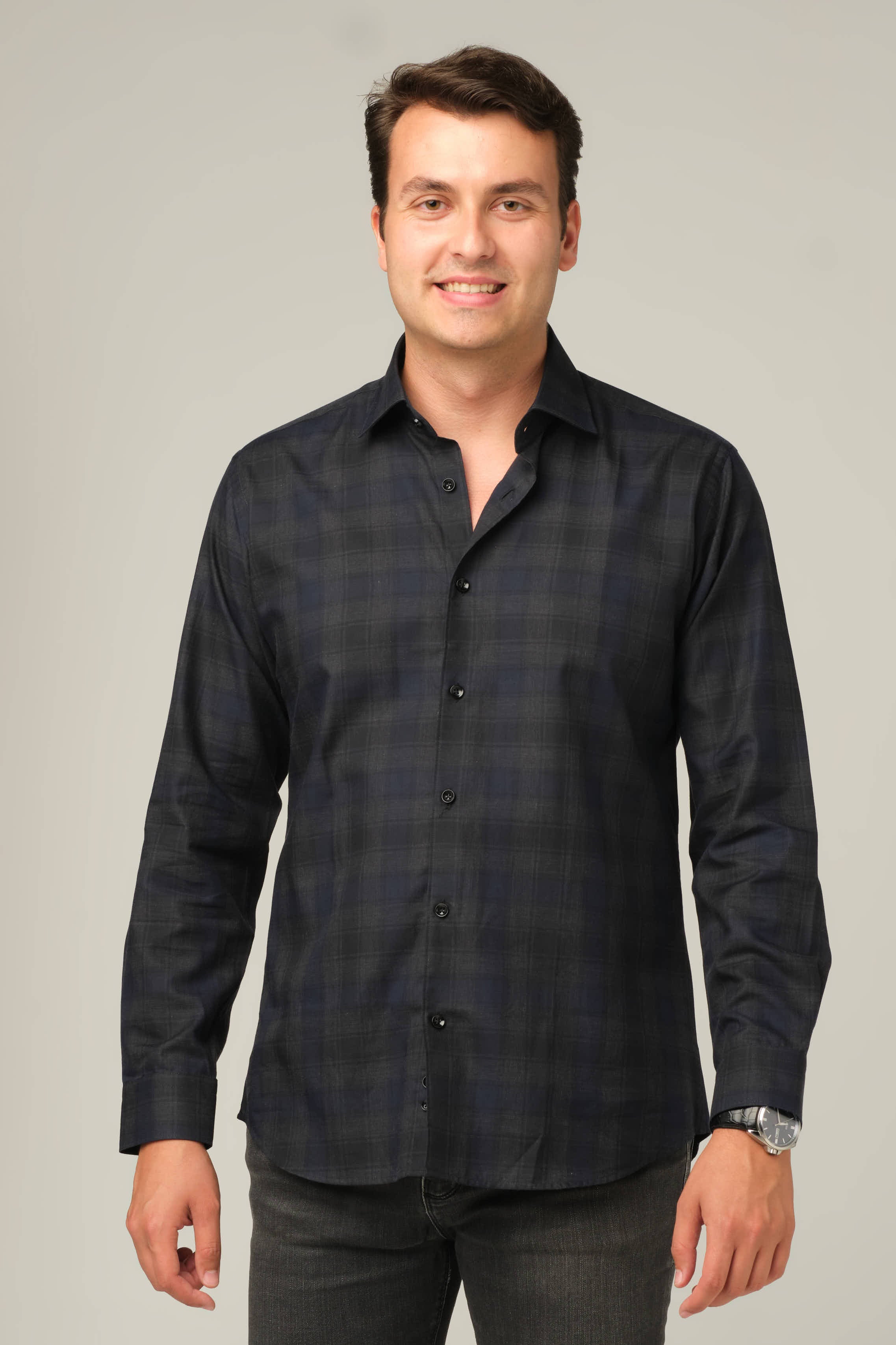 Midnight Plaid Signature Shirt