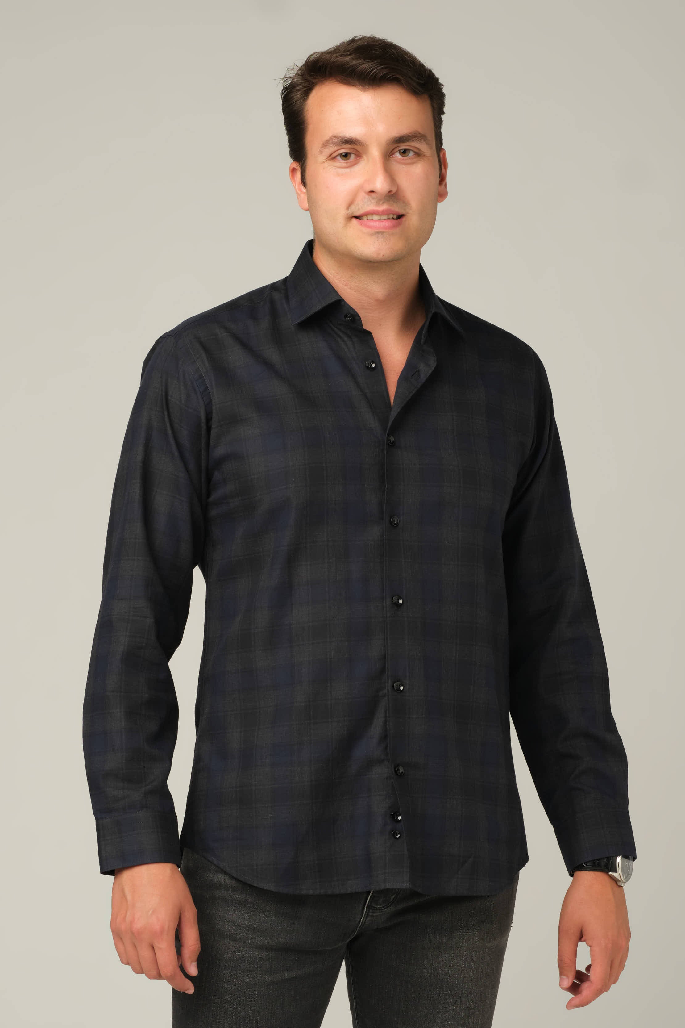 Midnight Plaid Signature Shirt