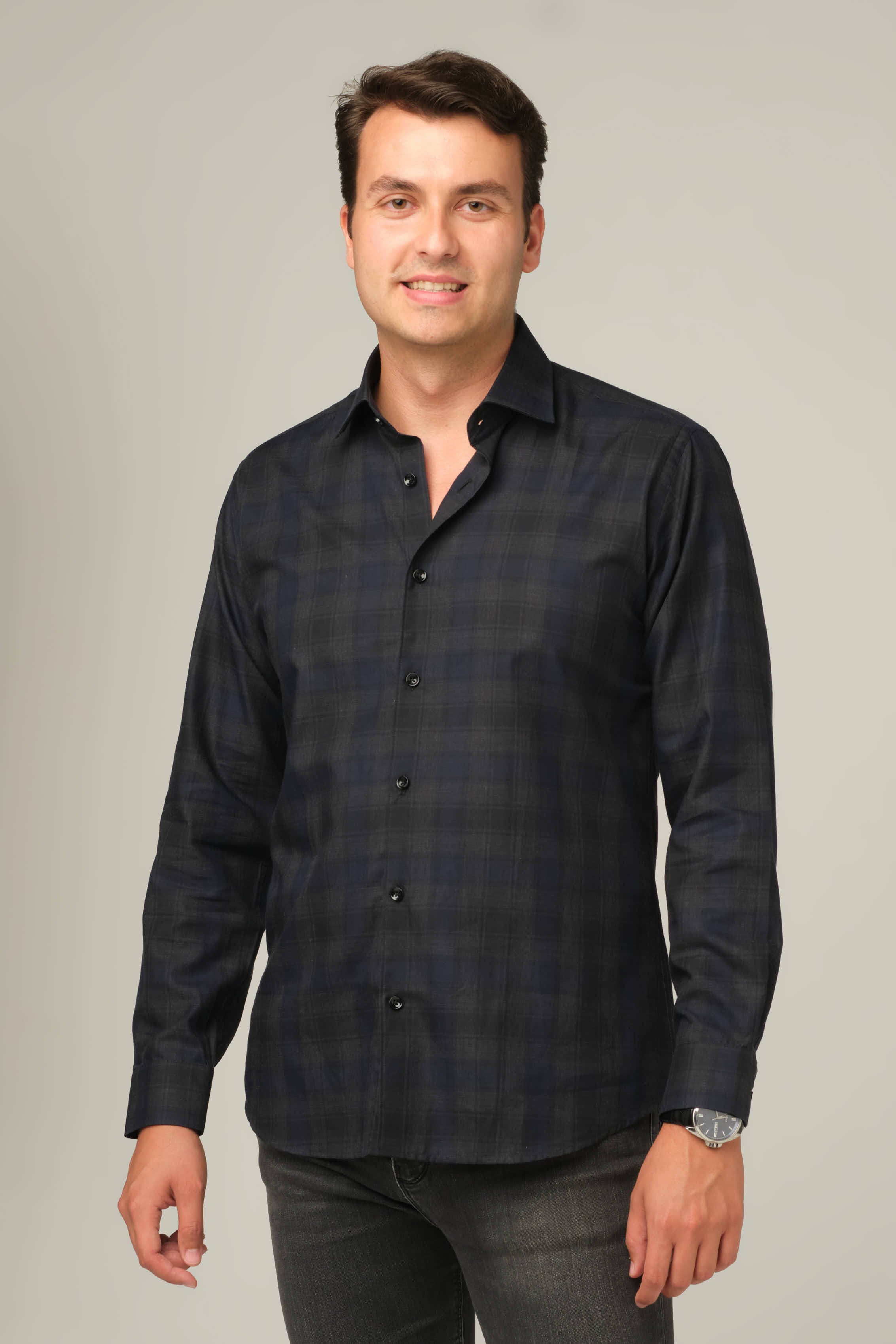Midnight Plaid Signature Shirt