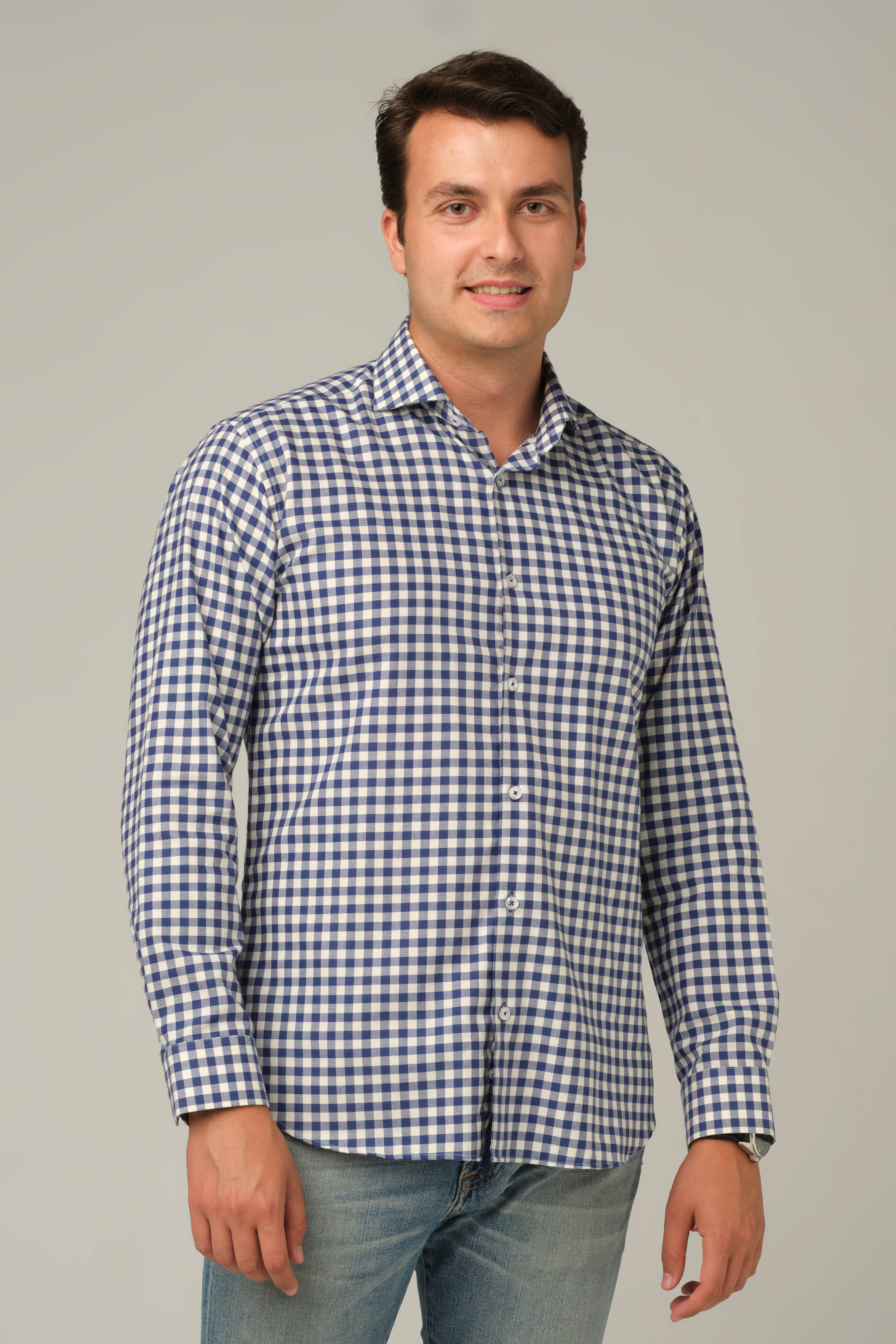 Midnight Grid Classic Shirt