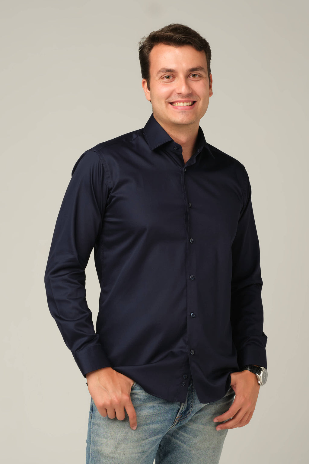 Midnight Navy Essential Shirt