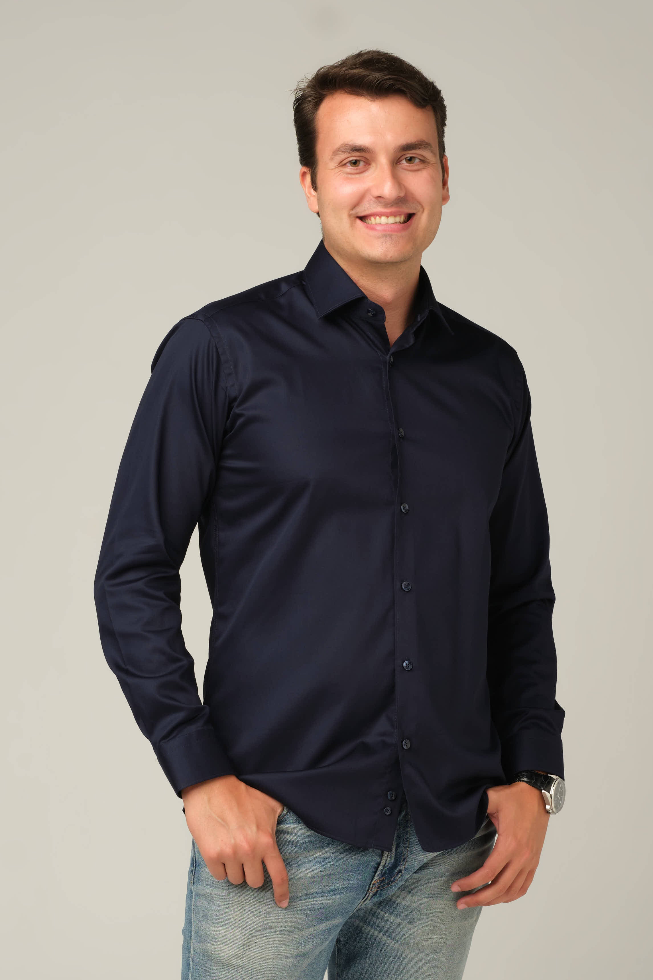Midnight Navy Essential Shirt
