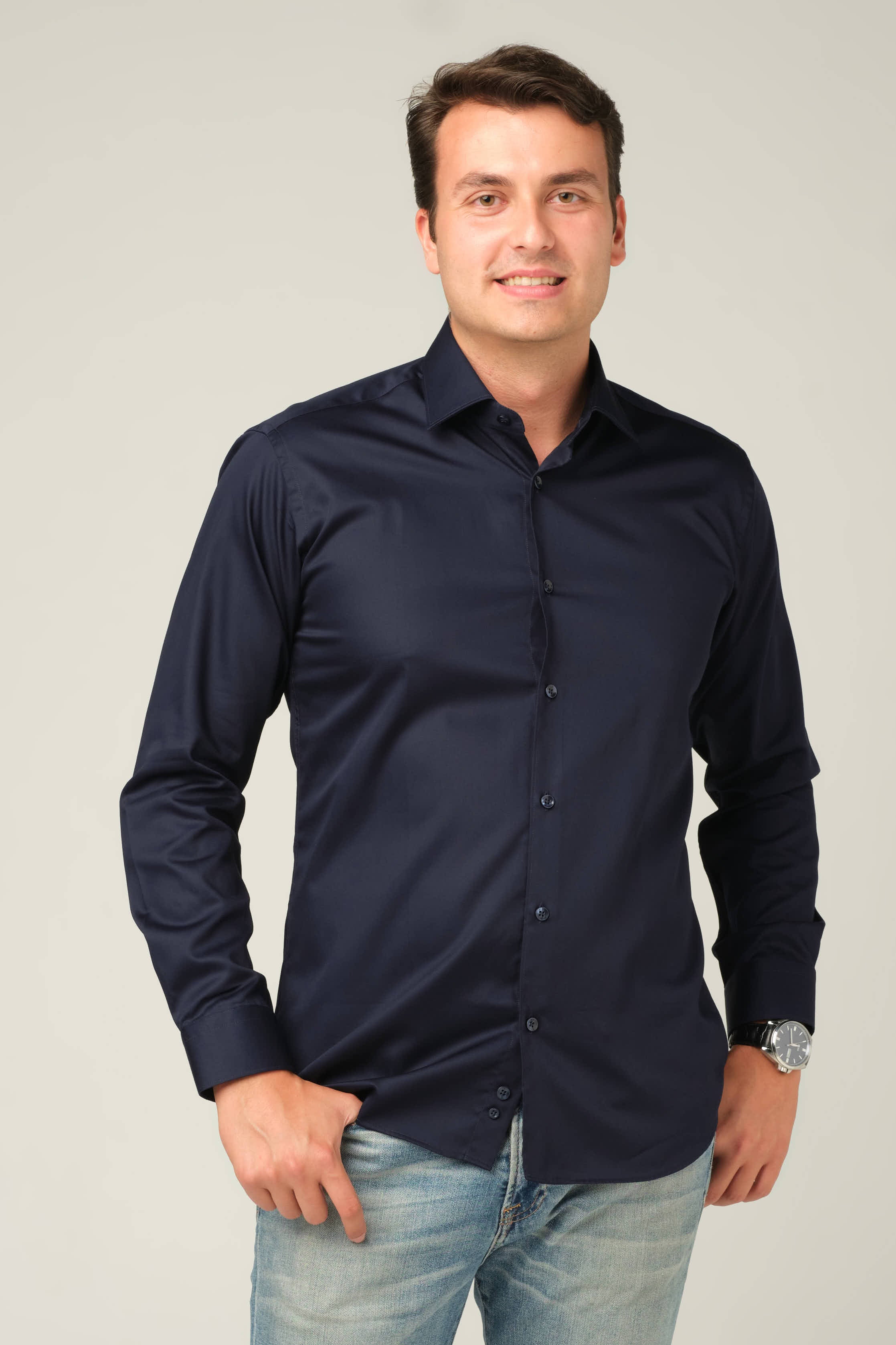 Midnight Navy Essential Shirt