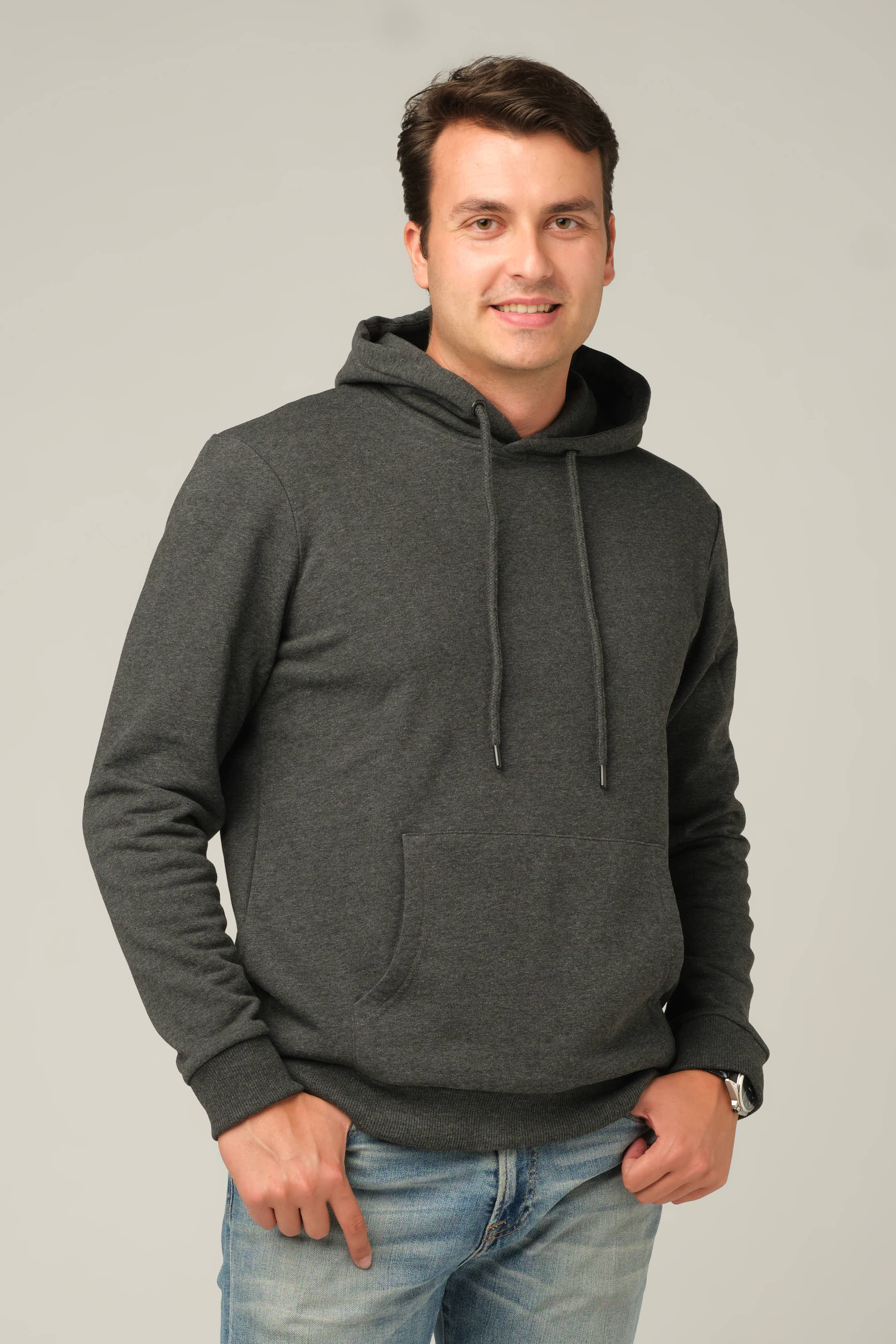 Charcoal Essential Premium Hoodie