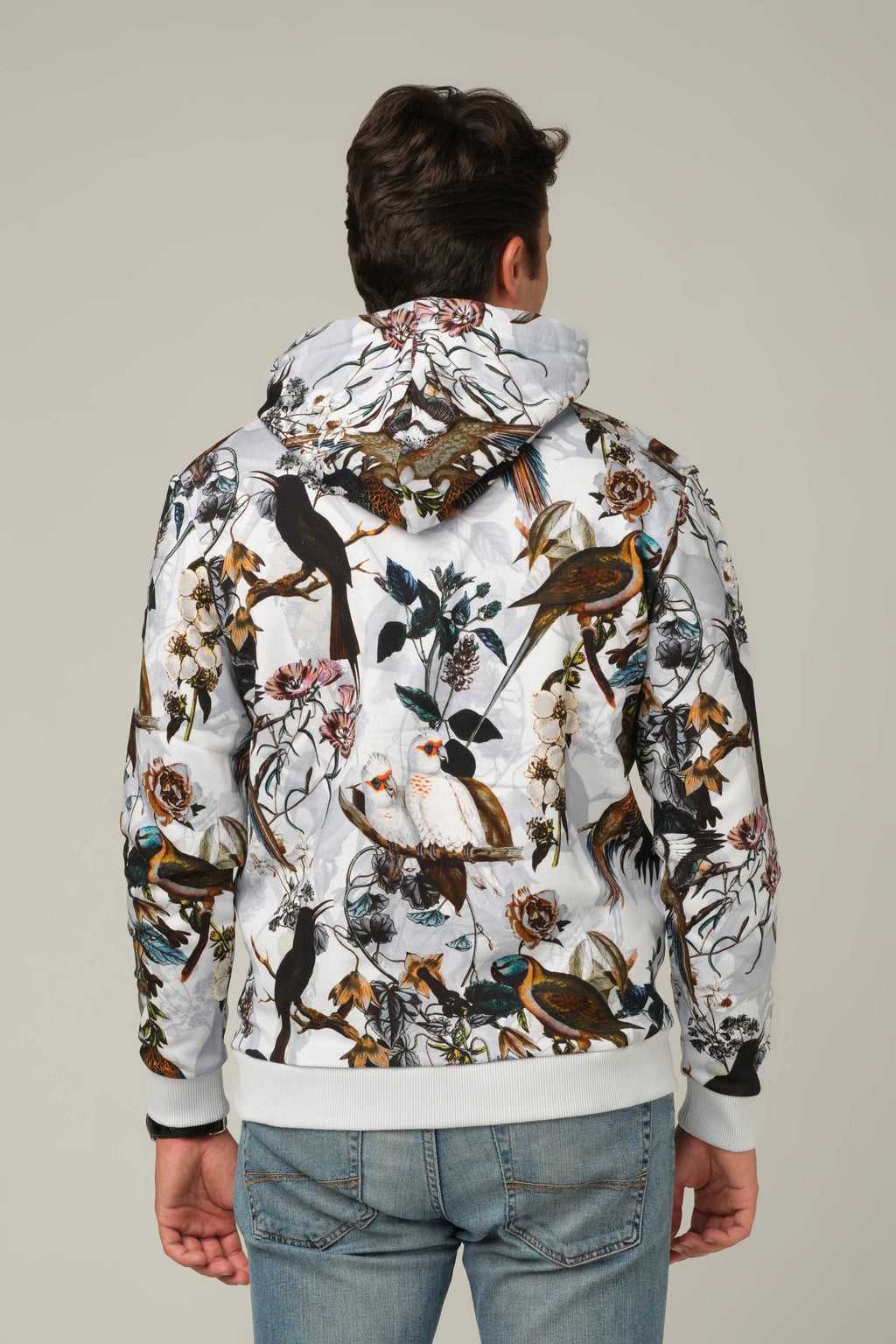 Ivory Aviary Art Hoodie