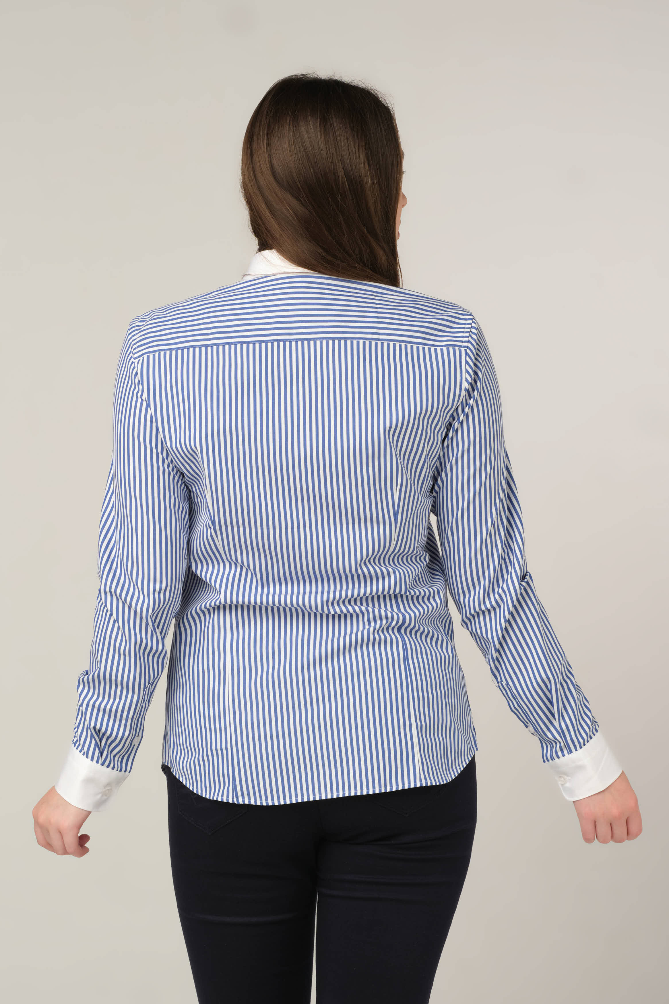 Blue Stripe Classic Tailored Shirt