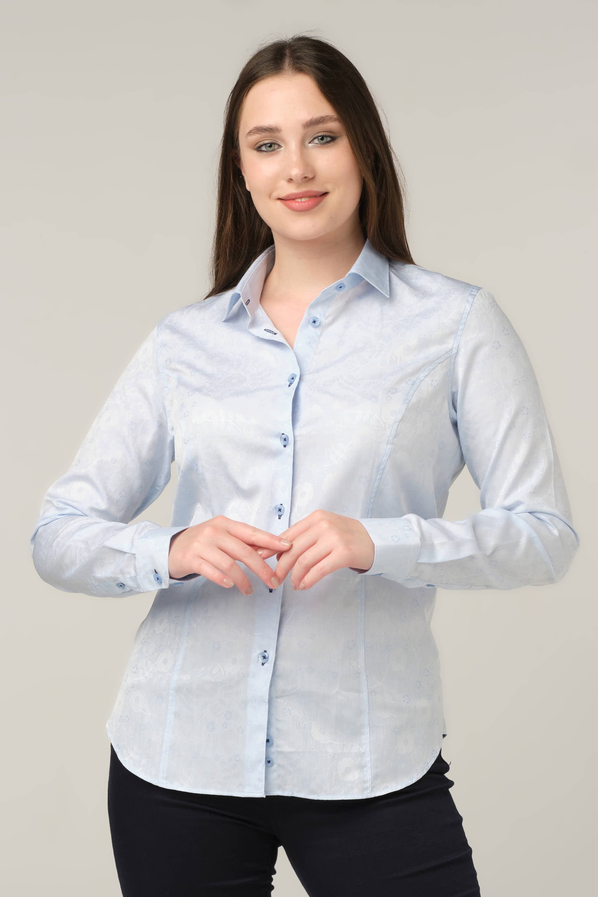 Soft Sky Elegance Shirt
