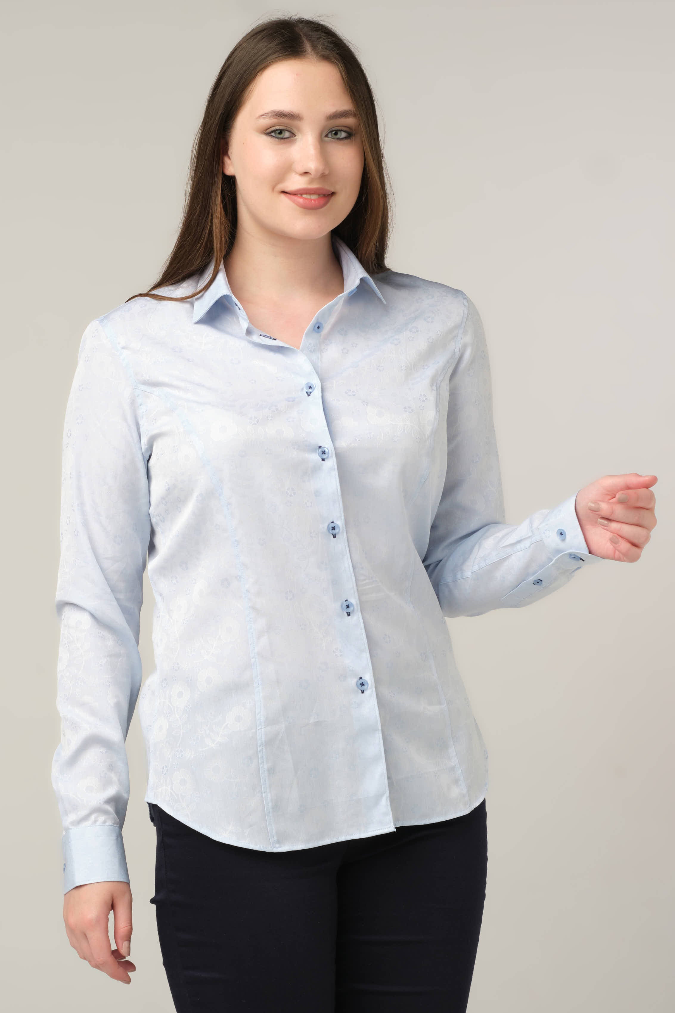 Soft Sky Elegance Shirt
