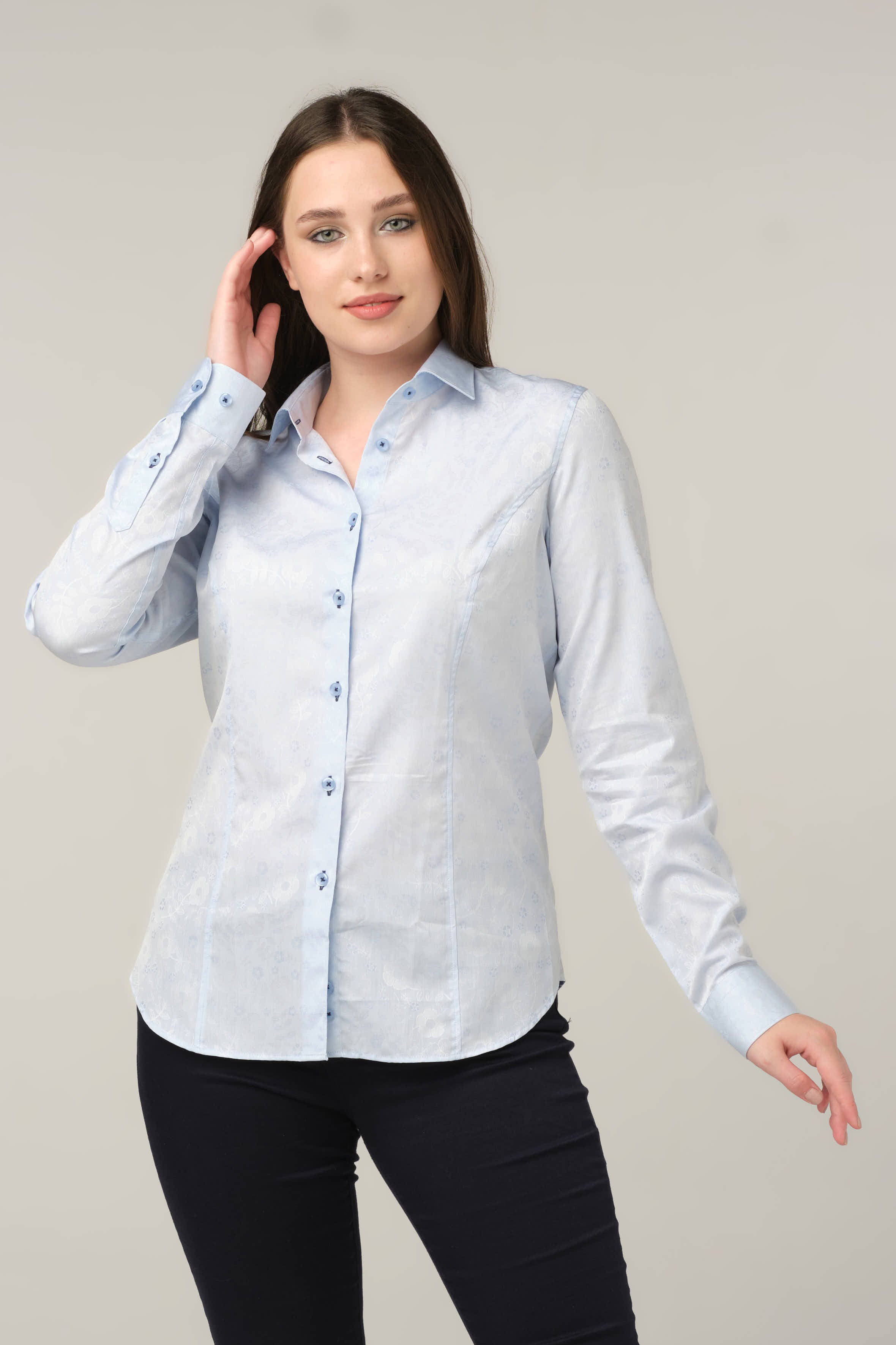 Soft Sky Elegance Shirt