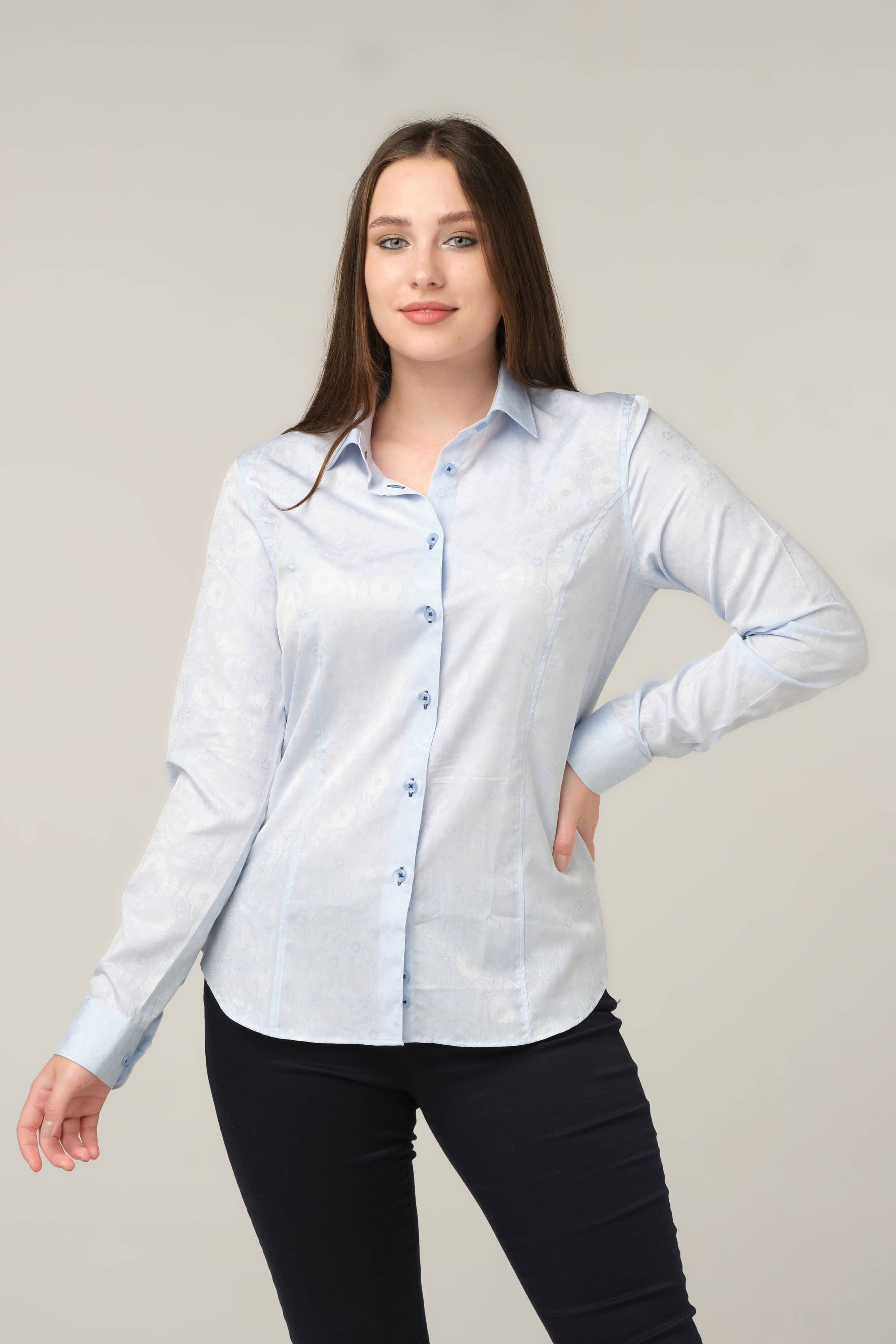 Soft Sky Elegance Shirt