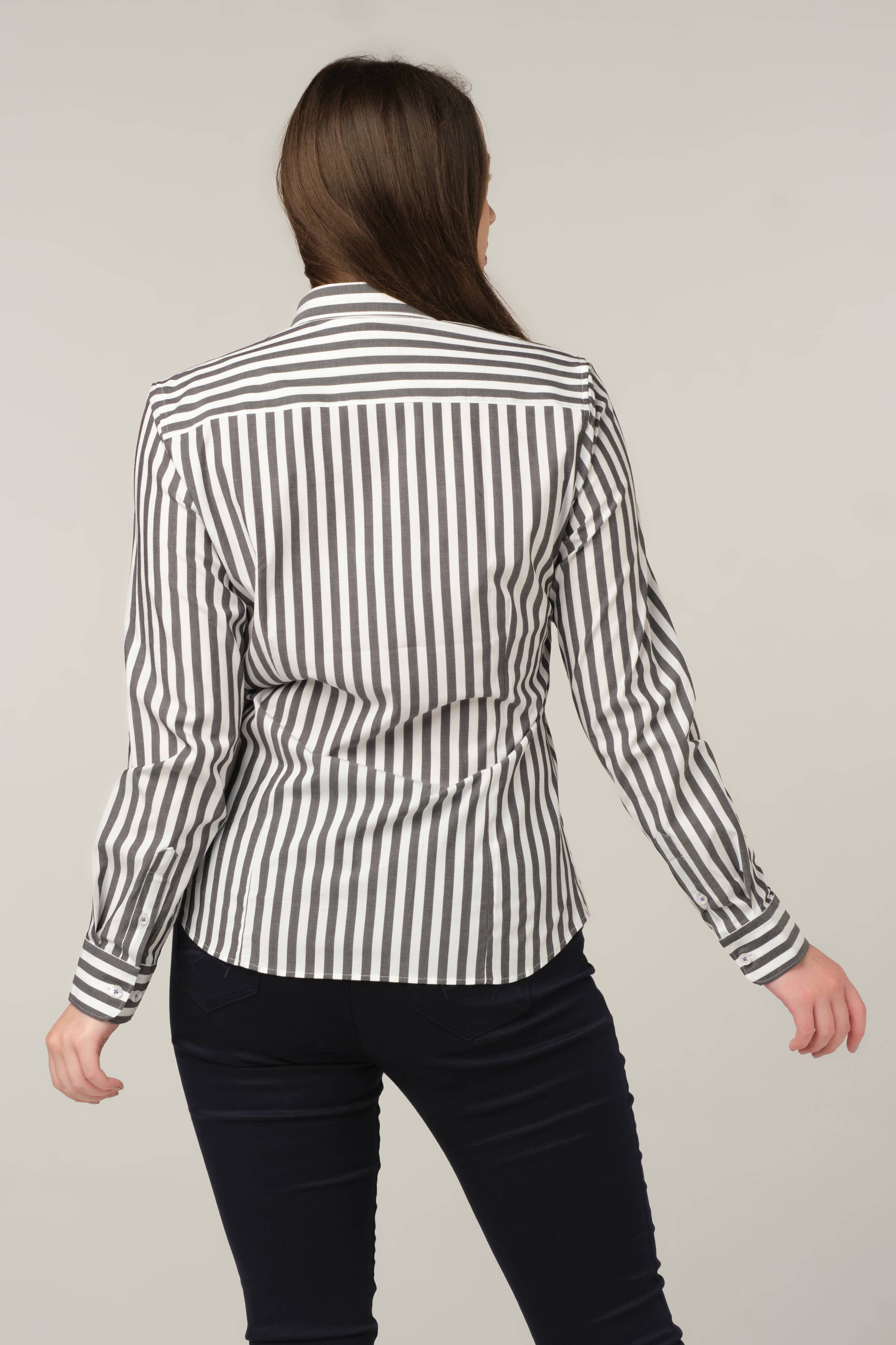 Monochrome Stripe Signature Shirt