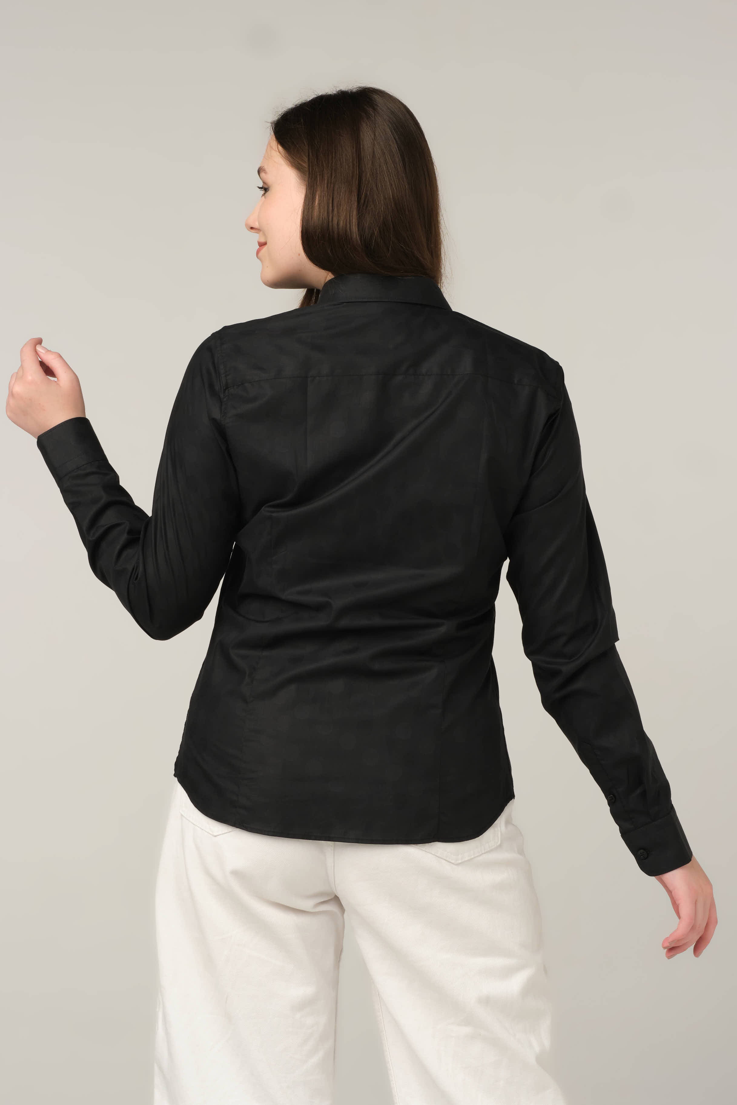 Midnight Elegance Black Shirt