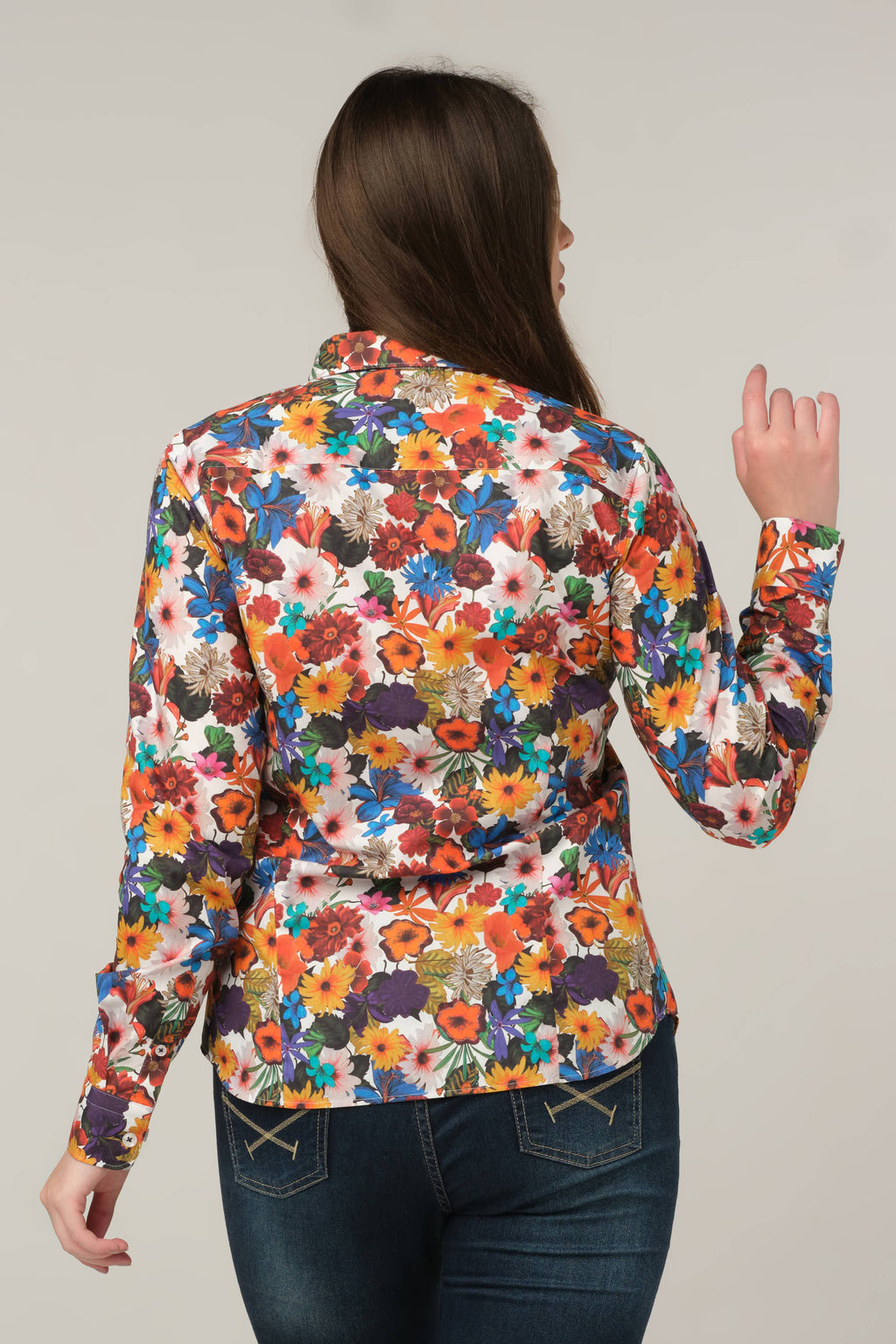 Autumn Bloom Floral Shirt