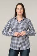 Blue Gingham Classic Shirt