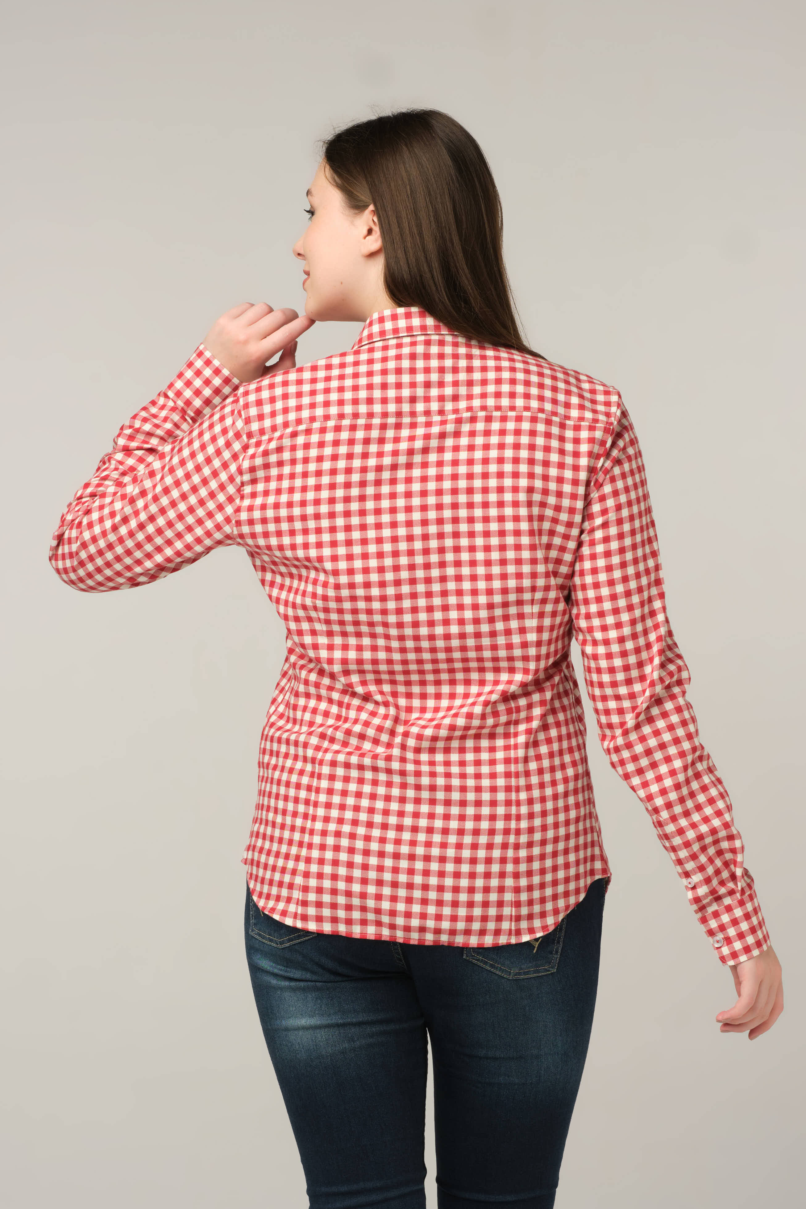 Red Gingham Classic Shirt