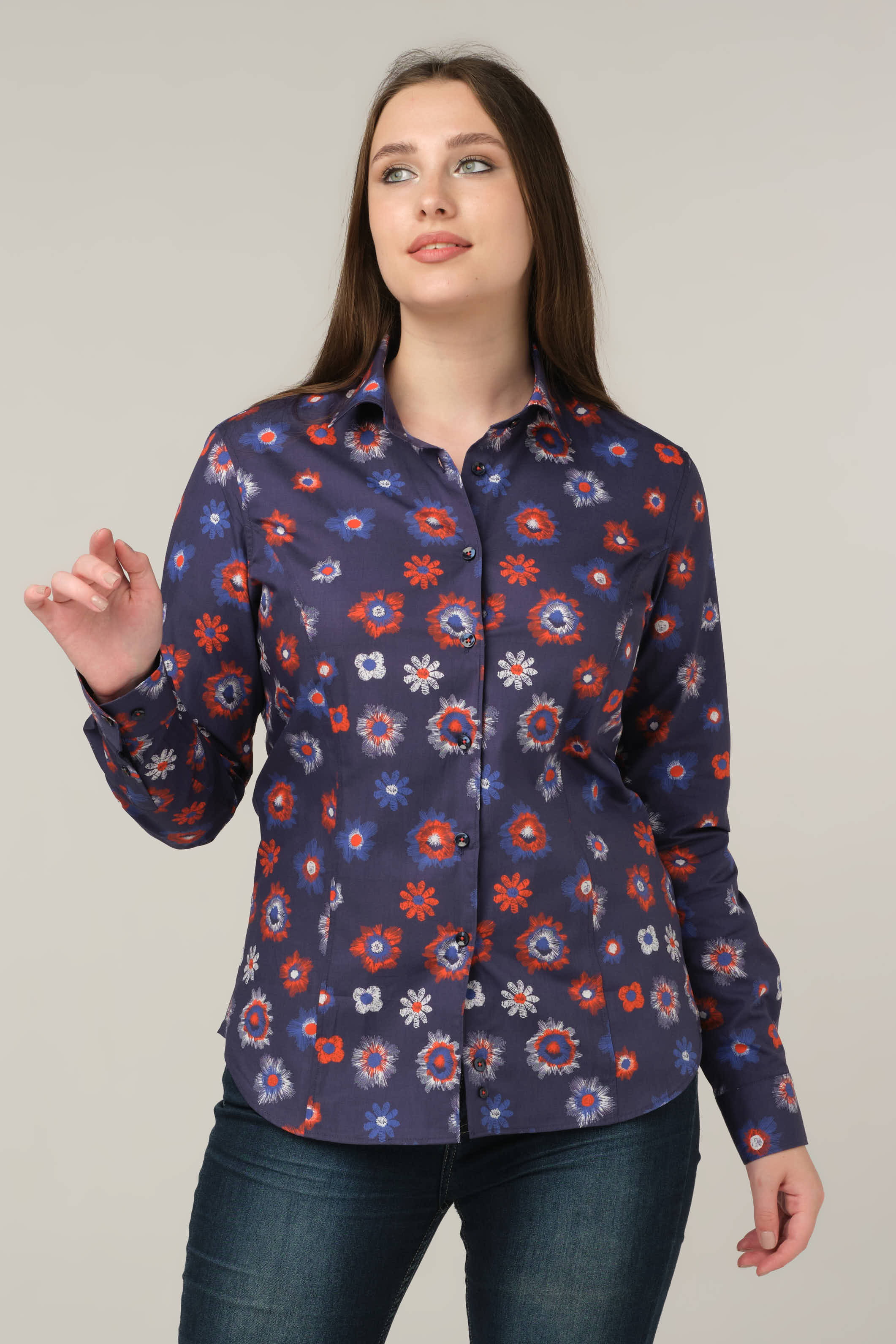 Midnight Bloom Floral Shirt